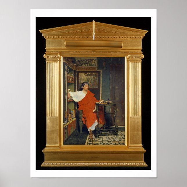 Alma-Tadema | Ein römisches Drehbuch Poster (Vorne)