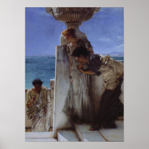 Alma-Tadema - Ein vorhersehbares Ergebnis Poster