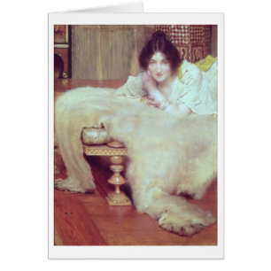 Alma-Tadema ein Zuhörer: Die Bärn-Wolldecke,