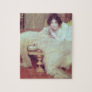 Alma-Tadema ein Zuhörer: Die Bärn-Wolldecke,