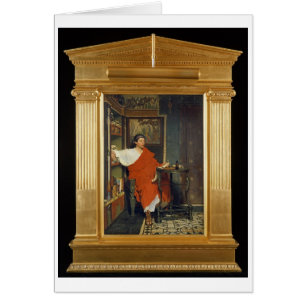 Alma-Tadema   expéditions romaines d'une écriture