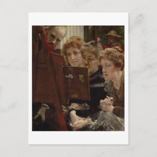 Alma-Tadema   Familiengruppe, 1896 Postkarte