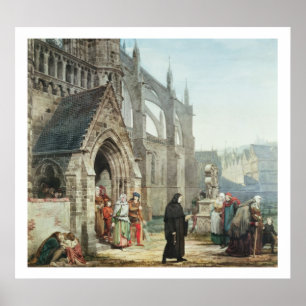 Alma-Tadema   Faust und Gänseblümchen, 1857 Poster