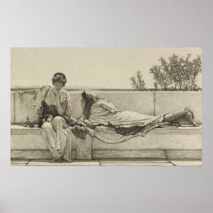 Alma-Tadema - Flehen nach 1878 Poster