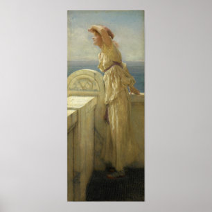 Alma-Tadema - Hoffnungsvoll Poster