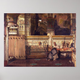 Alma-Tadema - Lourens Die ägyptische Witwe Poster