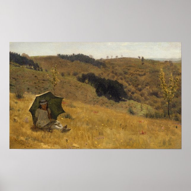 Alma-Tadema - Sonnige Tage Poster (Vorne)