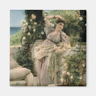 Alma-Tadema "Thou-Rose aller Rosen, 1885 Magnet