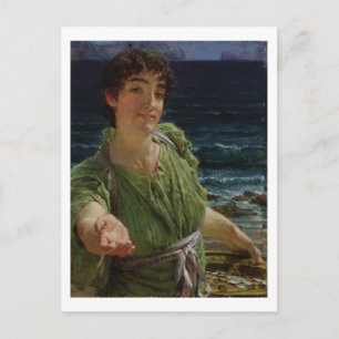 Alma-Tadema   Una Carita, 1883 Postkarte
