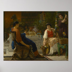 Alma-Tadema - Vorbereitung der Feierlichkeiten Poster