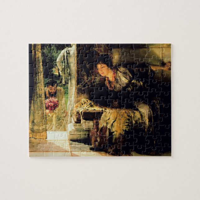 Alma-Tadema | willkommene Schritte, 1883 (Horizontal)