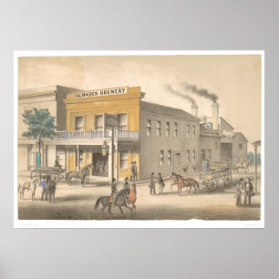 Almaden Brauerei (0017B) Poster