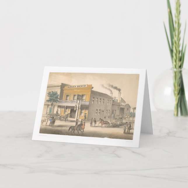 Almaden Brewery (0017B) Karte (Vorderseite)
