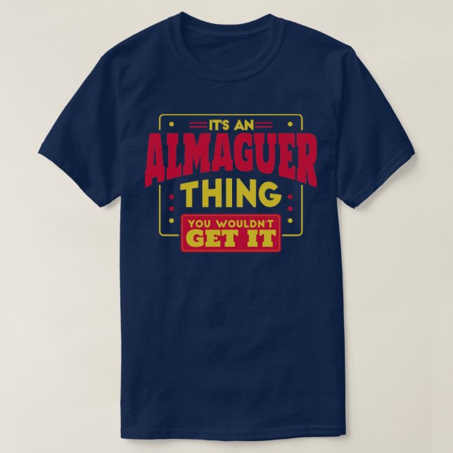 Almaguer T-Shirt (Design vorne)