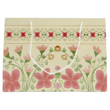 Almand und rosa Blumenkunst