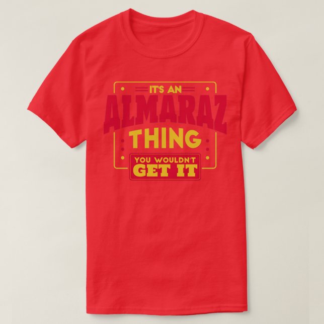 Almaraz T-Shirt (Design vorne)