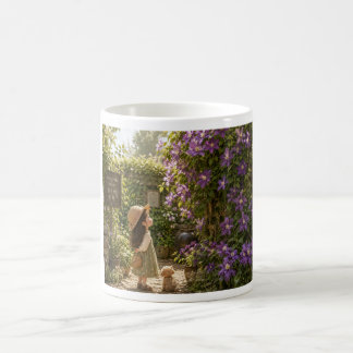 Almas lila Gartentasse Kaffeetasse