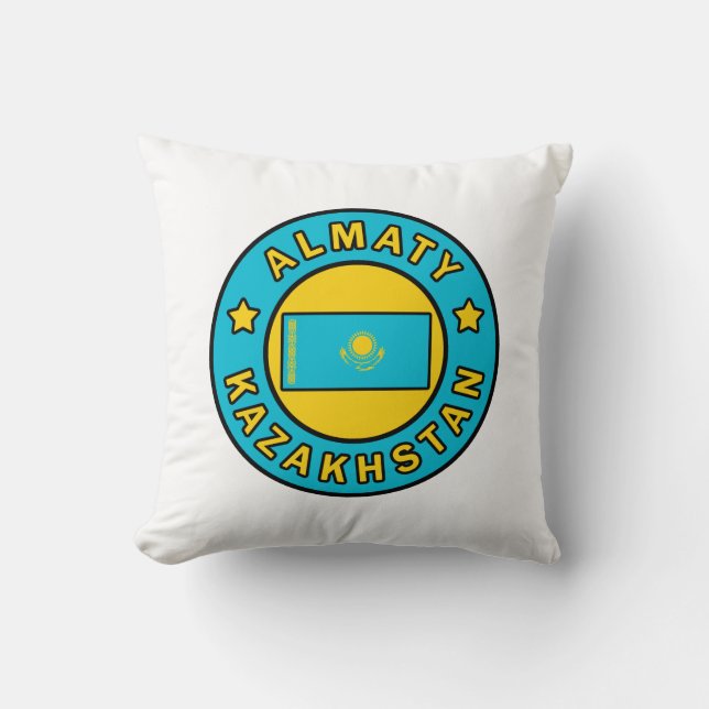 Almaty Kasachstan Kissen (Vorderseite)