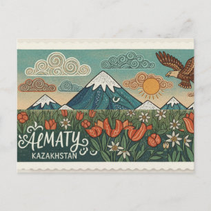 Almaty Kasachstan Postkarte