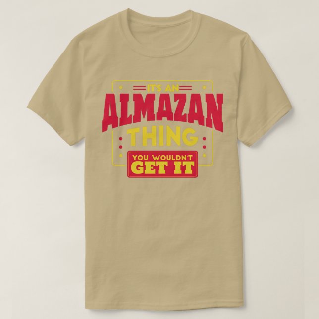 Almazan T-Shirt (Design vorne)