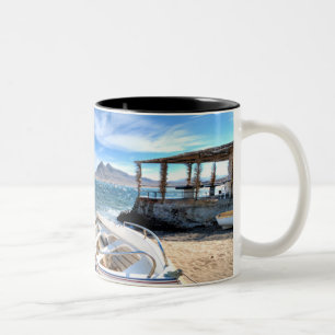 Almería, La Isleta Del Moro   Mrz Mediterráneo Zweifarbige Tasse