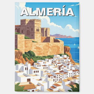 Almeria Spanien Alcazabar Reise Magnet