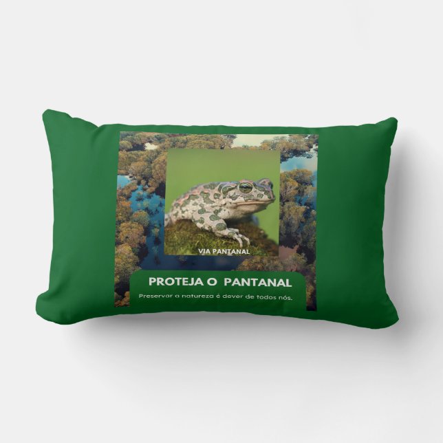 Almofada de Lombar 33 x 53,34 cm SAPO Lendenkissen (Vorderseite)