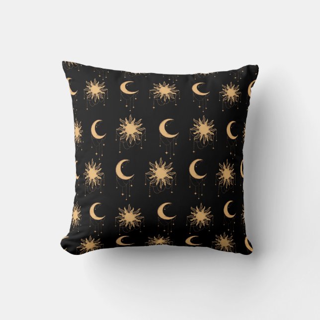 almofada estampa boho sol e lua  kissen (Vorderseite)
