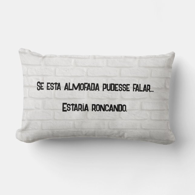 Almofada | Pillow  Lendenkissen (Vorderseite)