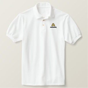 ALMOGAVER Man Polo White - EMBROIDERIERT