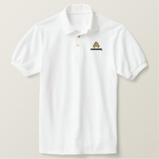 ALMOGAVER Man Polo White - EMBROIDERIERT