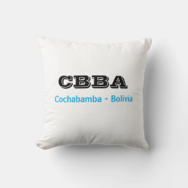 Almohada CBBA Cochabamba Bolivia Kissen