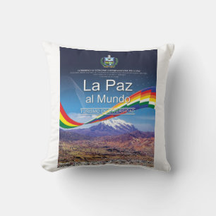 Almohada La Paz al mundo Kissen