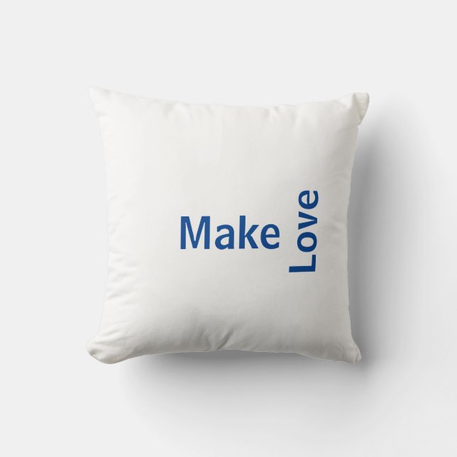 Almohada macht Liebe Kissen (Vorderseite)