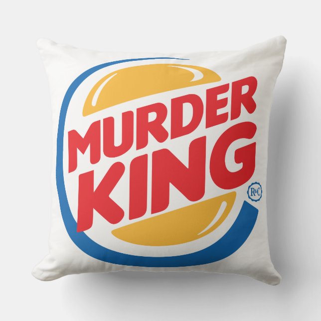 Almohada Murder King Kissen (Vorderseite)