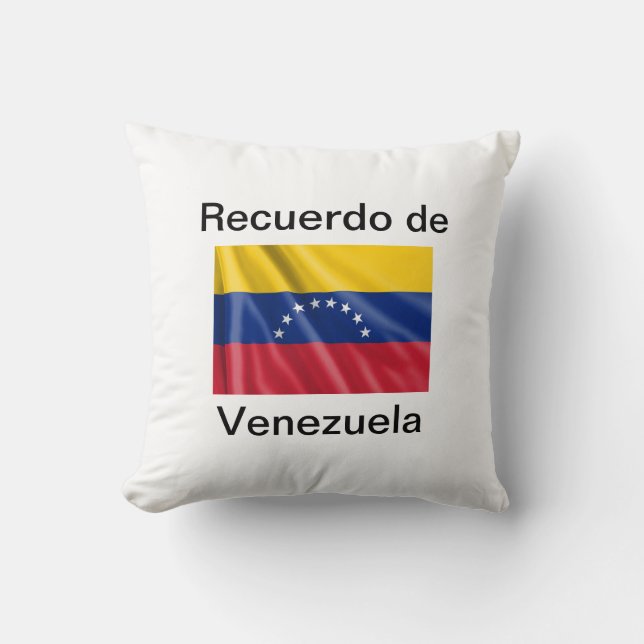 Almohada recuerdo de Venezuela Kissen (Vorderseite)