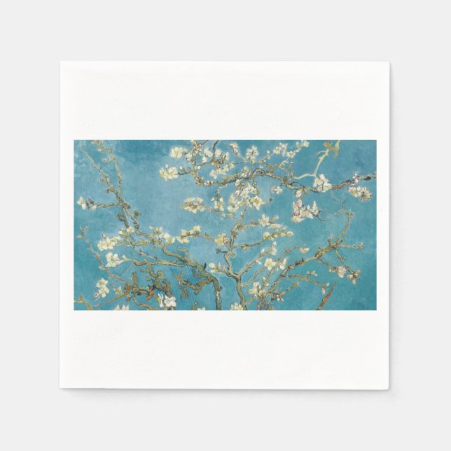 Almond Blossom by Vincent van Gogh Serviette (Vorderseite)