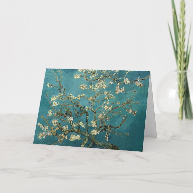Almond-Blossom-Karte Karte (Vorderseite)