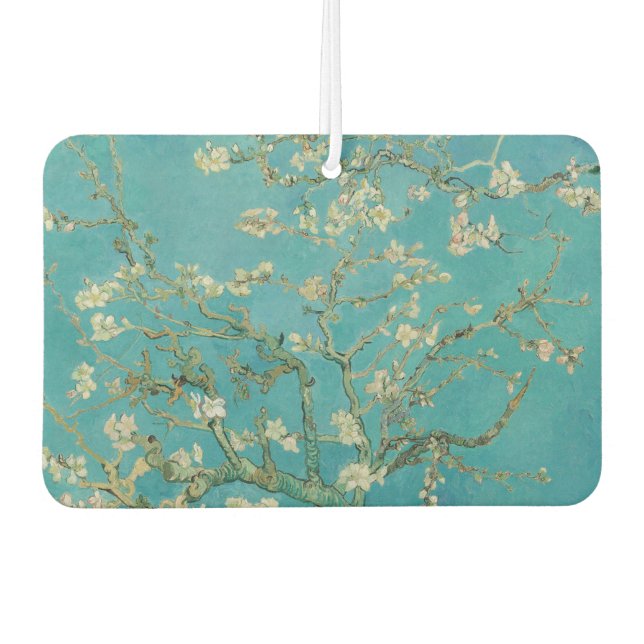 Almond Blossom, Oil Painting, Vincent Van Gogh Autolufterfrischer (Vorderseite)