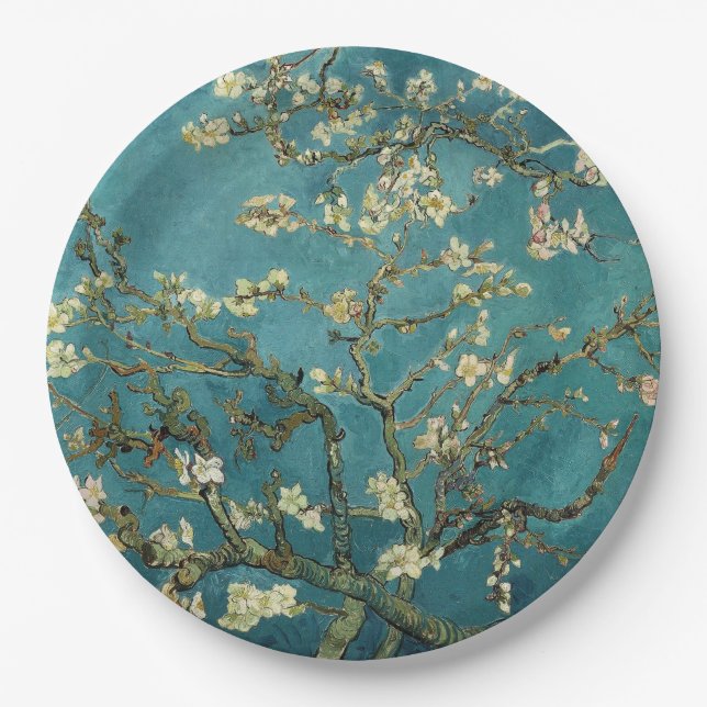 Almond Blossom Pappteller (Vorderseite)