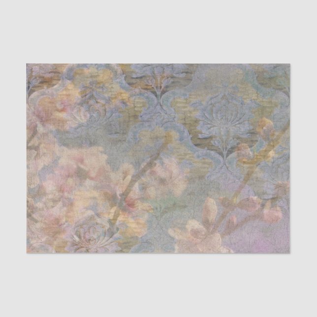 Almond Blossom Tapestry Geschenkartikel Seidenpapier (Vorderseite)