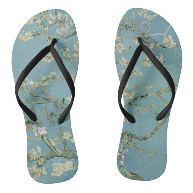 Almond Blossom Van Gogh Flip Flops (Fußbett)