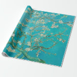 Almond Blossom Van Gogh Geschenkpapier<br><div class="desc">Vintage Reproduktion von Almond Blossom von Vincent van Gogh, 1890. Es zeigt die blühenden Mandelbäume gegen den Himmel. Mandelbäume blühen früh im Frühling und symbolisieren den Beginn des neuen Lebens. Van Gogh machte dieses Gemälde als Geschenk für seinen neugeborenen Neffen.</div>