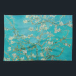 Almond Blossom Van Gogh Geschirrtuch<br><div class="desc">Vintage Reproduktion von Almond Blossom von Vincent van Gogh, 1890. Es zeigt die blühenden Mandelbäume gegen den Himmel. Mandelbäume blühen früh im Frühling und symbolisieren den Beginn des neuen Lebens. Van Gogh machte dieses Gemälde als Geschenk für seinen neugeborenen Neffen.</div>