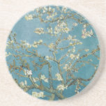Almond Blossom Van Gogh  Getränkeuntersetzer<br><div class="desc">Almond Blossoms is a group of several paintings made in 1888 and 1890 by Vincent van Gogh in Arles and Saint-Rémy, southern France of blossoming almond trees. Flowering trees were special to van Gogh. They represented awakening and hope. He enjoyed them aesthetically and found joy in painting flowering trees. The...</div>