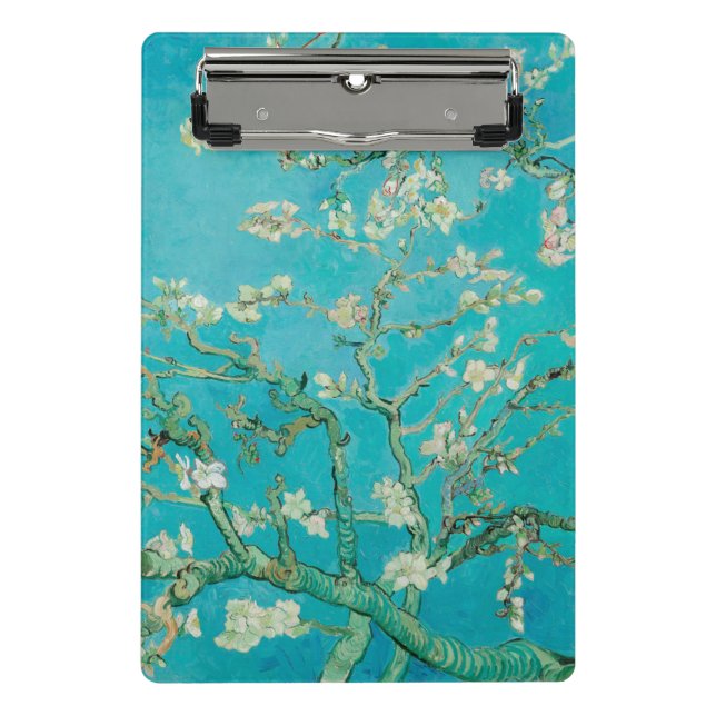 Almond Blossom Van Gogh Mini Klemmbrett (Vorderseite)