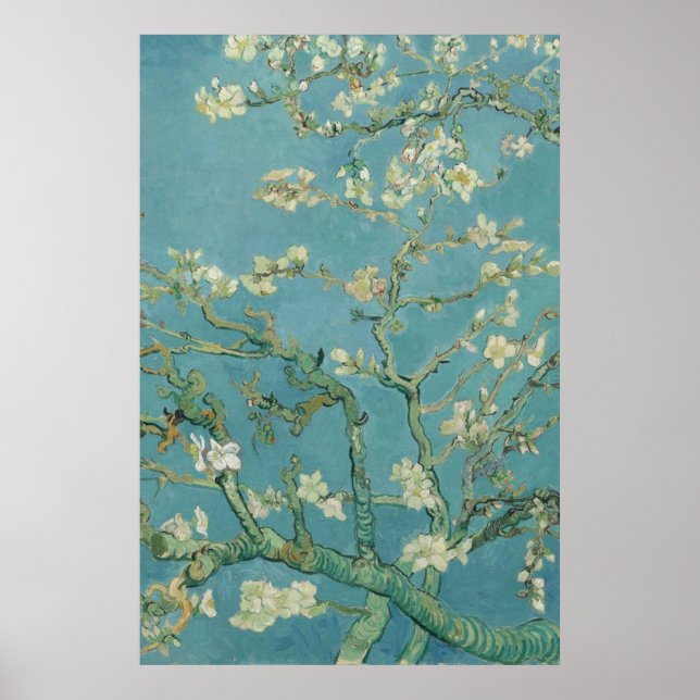 Almond Blossom Vincent van Gogh 1890 Poster (Vorne)