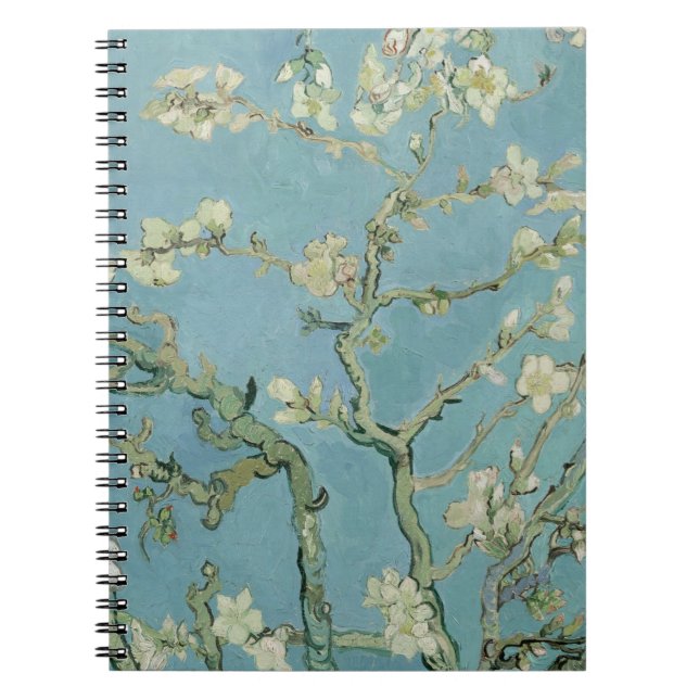 Almond Blossom: Vincent Van Gogh Notizblock (Vorderseite)