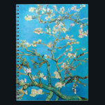 Almond Blossom Vincent Van Gogh Notizblock<br><div class="desc">Almond Blossom von Vincent van Gogh mit atemberaubenden Grün- und Blautönen.</div>