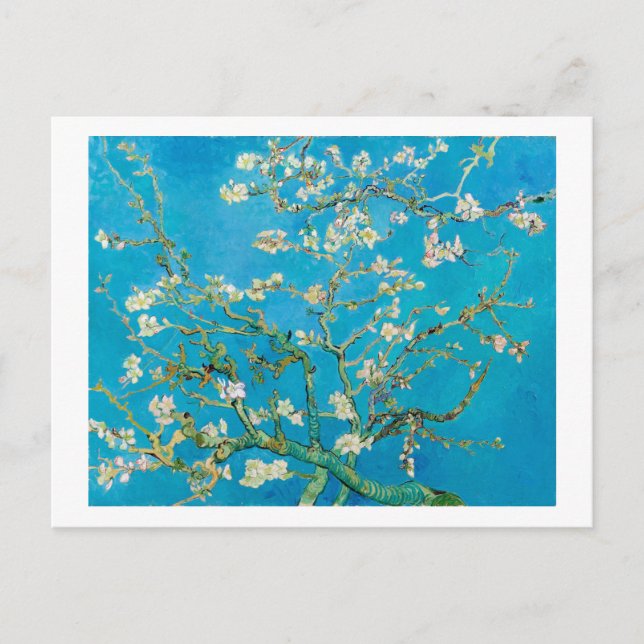 Almond Blossom, Vincent van Gogh Postkarte (Vorderseite)